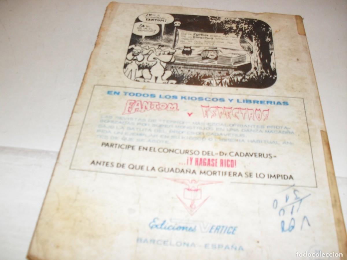 C&oacute;mics: CAPITAN MARVEL 12 MEGATON,EL ASESINO ATOMICO,(DE 13),VERTICE,1969CON DEFECTO. - Foto 2