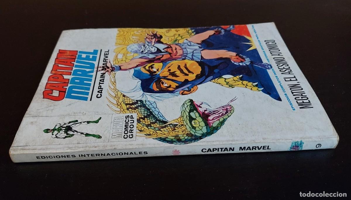 C&oacute;mics: Capit&aacute;n Marvel volumen 1 n&uacute;mero 9 Ediciones V&eacute;rtice A&ntilde;o 1972 - Foto 1