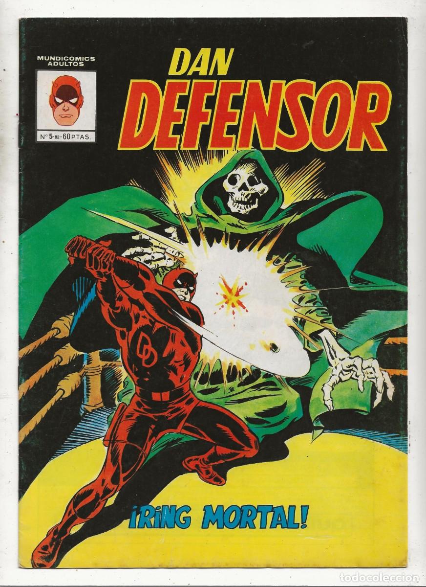 C&oacute;mics: DAN DEFENSOR N&ordm; 5 - 82 - RING MORTAL - VERTICE BUEN ESTADO - Foto 1
