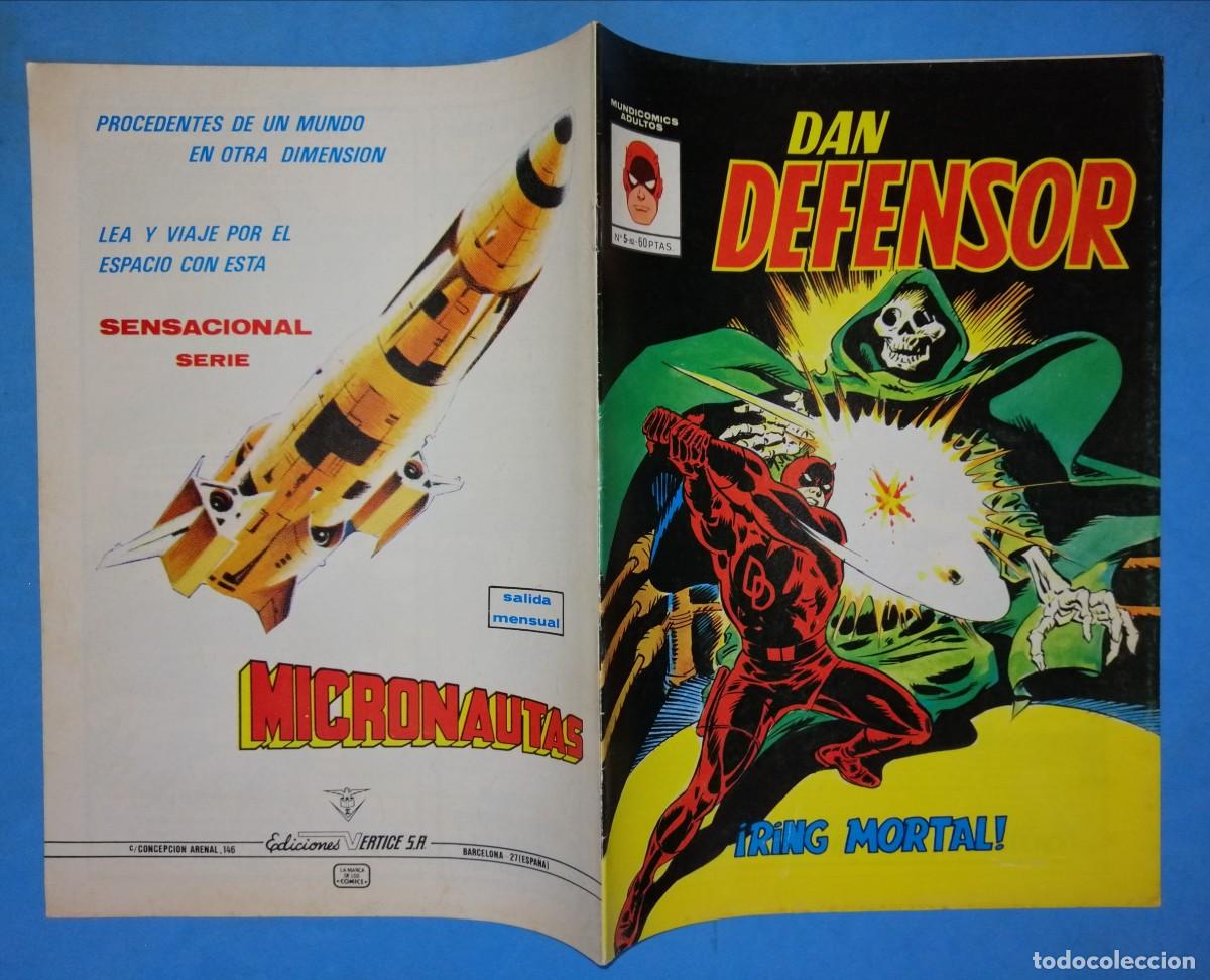 C&oacute;mics: DAN DEFENSOR N&ordm; 5 - 82 - RING MORTAL - VERTICE BUEN ESTADO - Foto 3