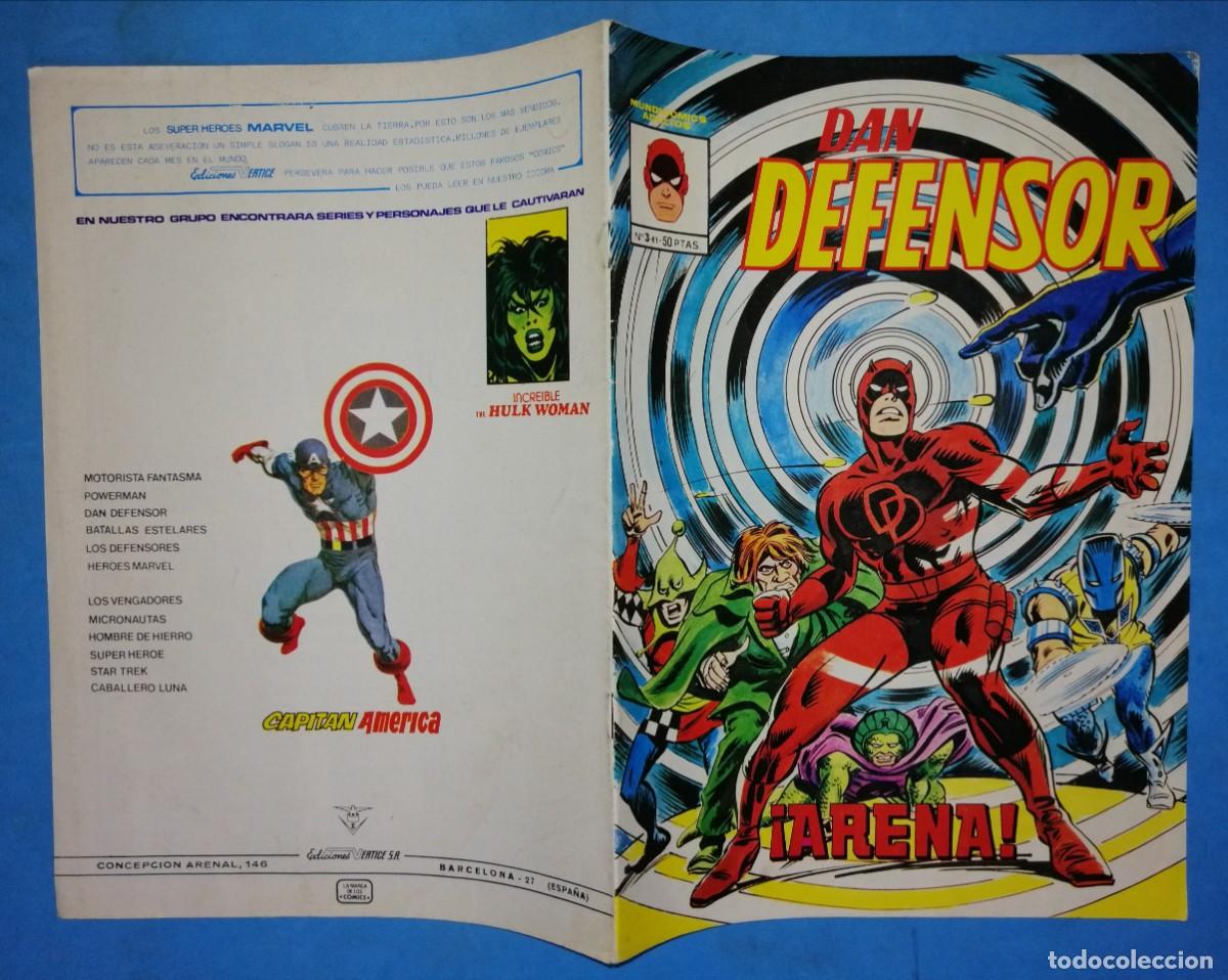 C&oacute;mics: DAN DEFENSOR N&ordm; 3 - 81 - ARENA - VERTICE 81 - Foto 2
