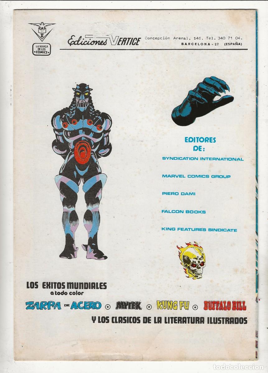 C&oacute;mics: DAN DEFENSOR N&ordm; 1 - 81 - PRISIONERA - TRAICI&Oacute;N - VERTICE 81 - Foto 2