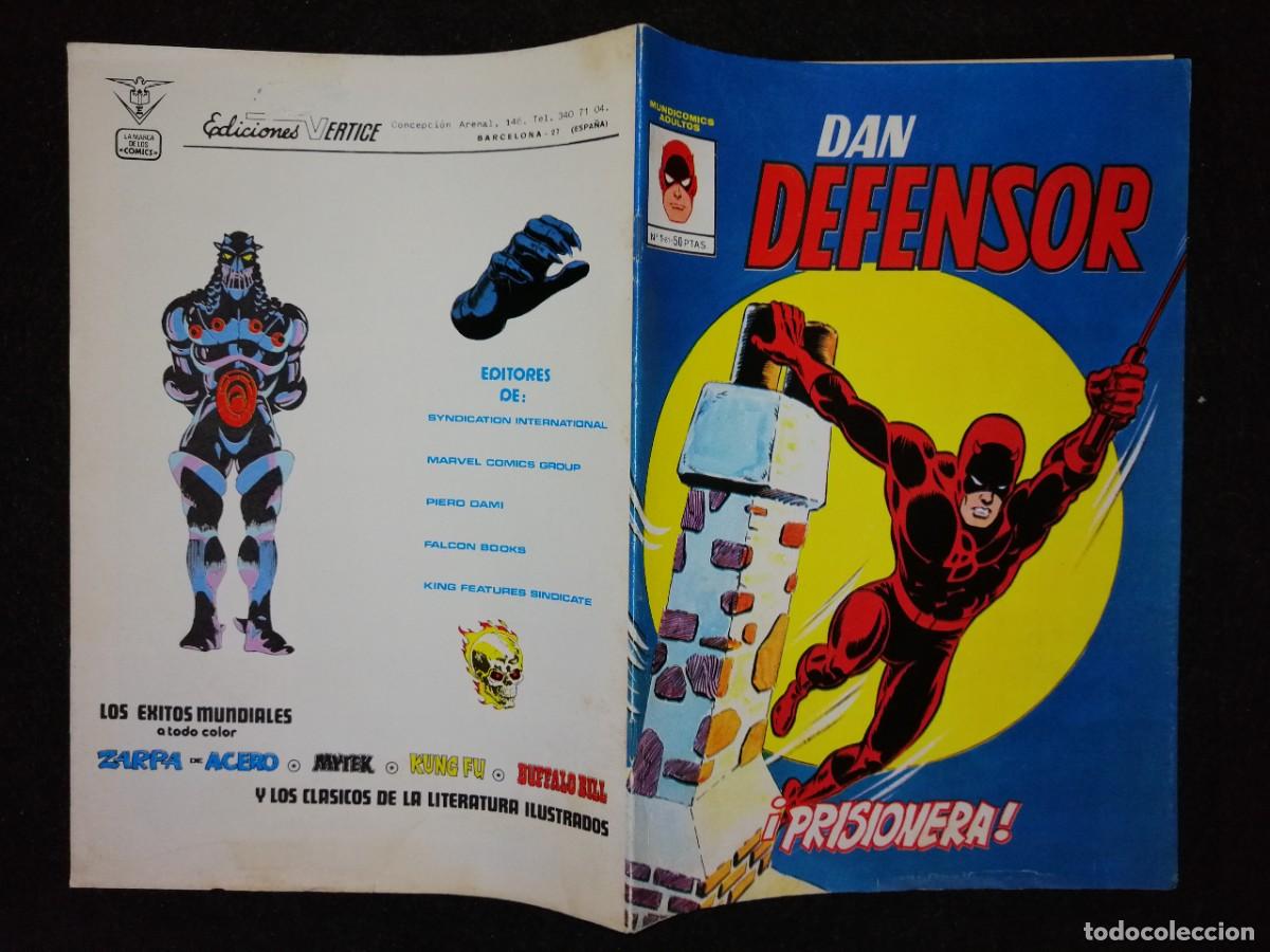 C&oacute;mics: DAN DEFENSOR N&ordm; 1 - 81 - PRISIONERA - TRAICI&Oacute;N - VERTICE 81 - Foto 3