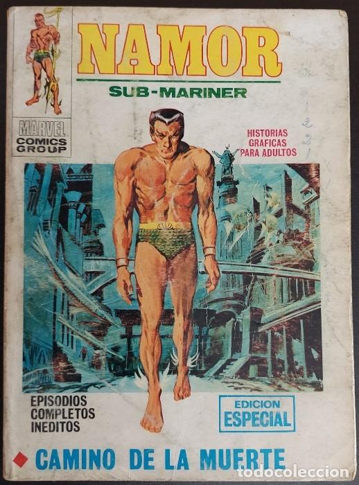 C&oacute;mics: Namor volumen 1 n&uacute;mero 17 de Ediciones V&eacute;rtice del A&ntilde;o 1972 - Foto 1