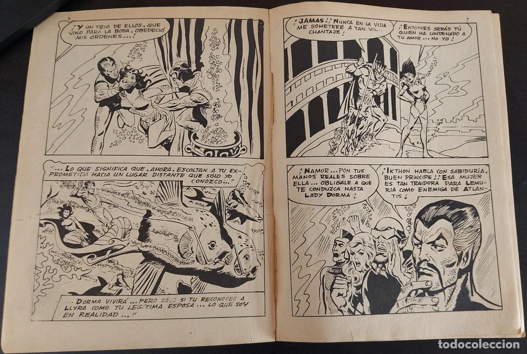 C&oacute;mics: Namor volumen 1 n&uacute;mero 17 de Ediciones V&eacute;rtice del A&ntilde;o 1972 - Foto 4