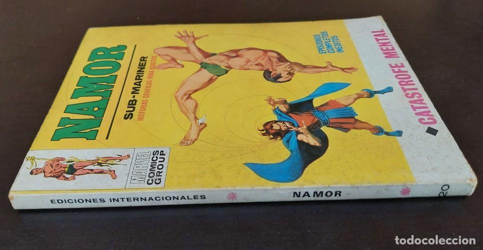 C&oacute;mics: Namor volumen 1 n&uacute;mero 20 de Ediciones V&eacute;rtice del A&ntilde;o 1972 - Foto 2