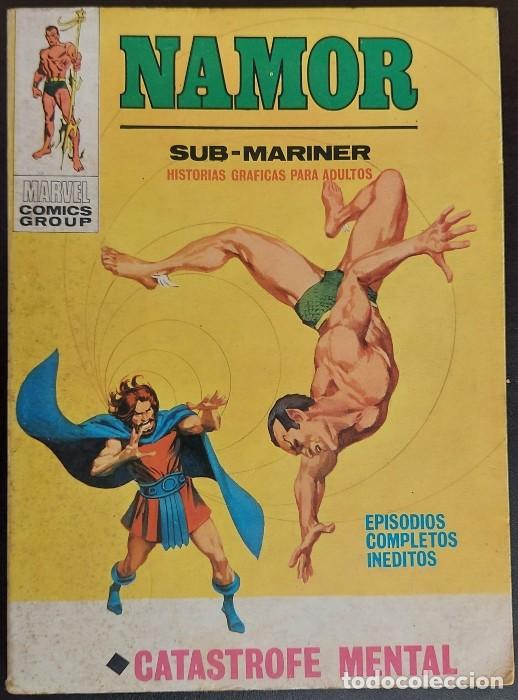 C&oacute;mics: Namor volumen 1 n&uacute;mero 20 de Ediciones V&eacute;rtice del A&ntilde;o 1972 - Foto 1