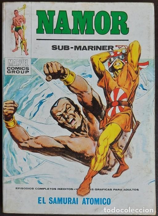 C&oacute;mics: Namor volumen 1 n&uacute;mero 26 de Ediciones V&eacute;rtice del A&ntilde;o 1973 - Foto 1