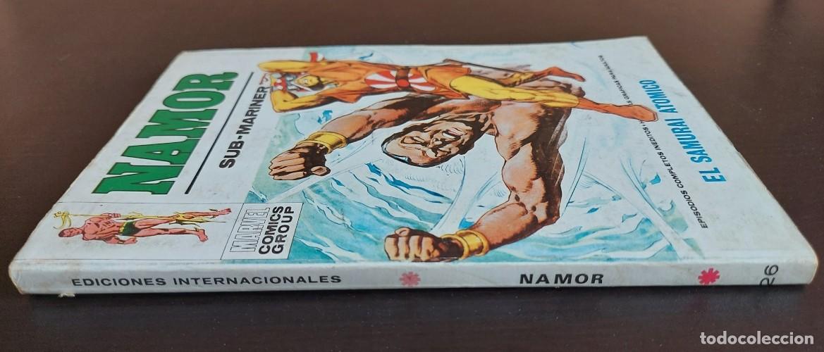 C&oacute;mics: Namor volumen 1 n&uacute;mero 26 de Ediciones V&eacute;rtice del A&ntilde;o 1973 - Foto 2