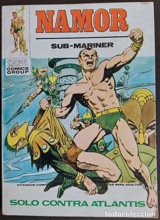 C&oacute;mics: Namor volumen 1 n&uacute;mero 28 de Ediciones V&eacute;rtice del A&ntilde;o 1973 - Foto 1