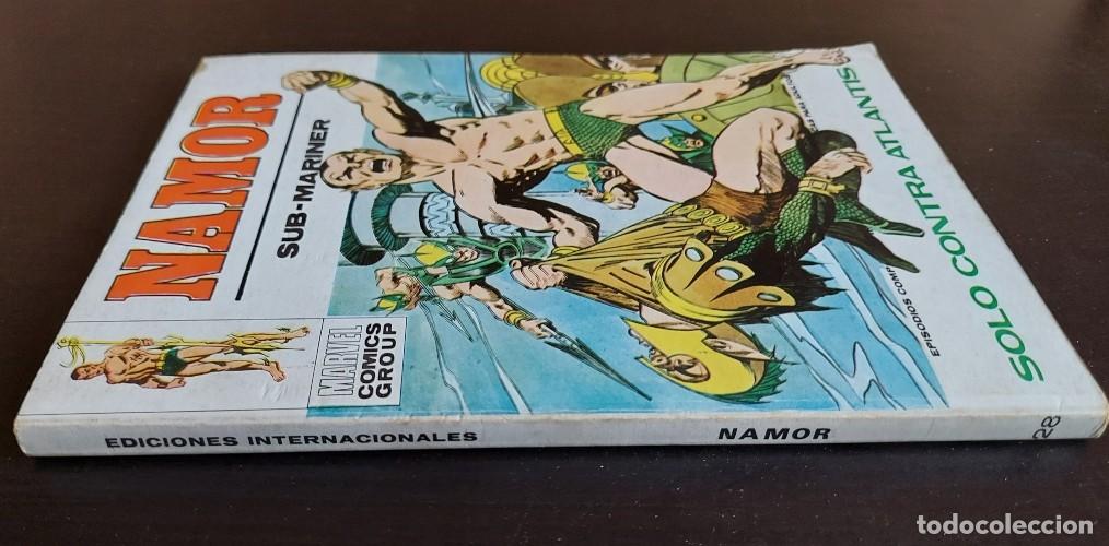 C&oacute;mics: Namor volumen 1 n&uacute;mero 28 de Ediciones V&eacute;rtice del A&ntilde;o 1973 - Foto 2