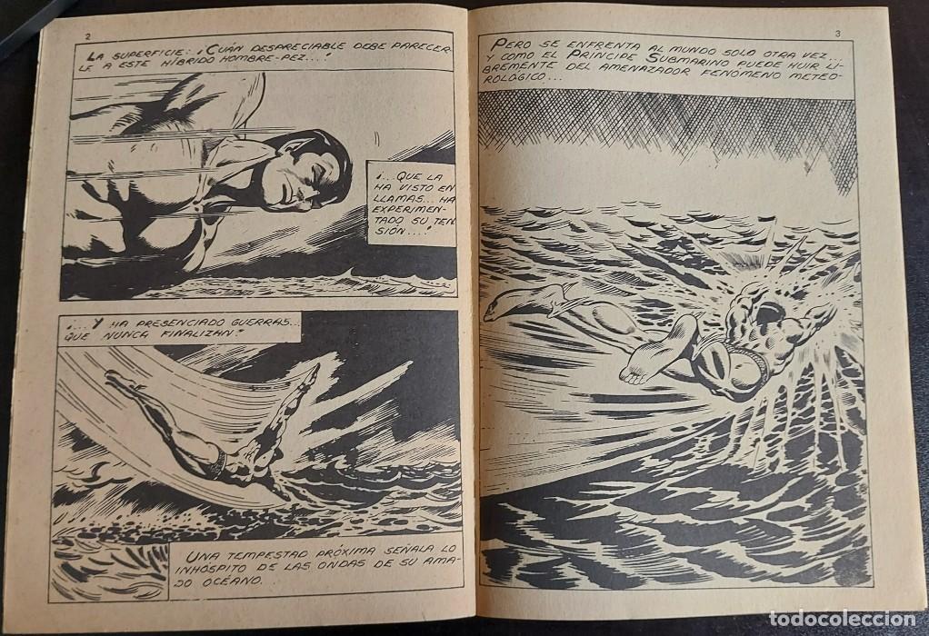 C&oacute;mics: Namor volumen 1 n&uacute;mero 28 de Ediciones V&eacute;rtice del A&ntilde;o 1973 - Foto 4