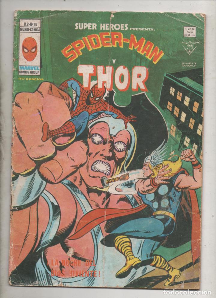 C&oacute;mics: SUPERHEROES VOL.2 . N&ordm;97 - VERTICE . SPIDERMAN THOR -E2 - Foto 1