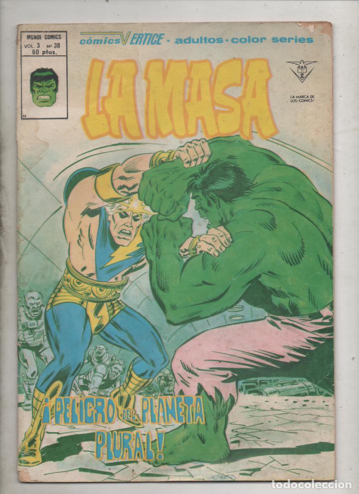 C&oacute;mics: LA MASA V.3 N&ordm; 38 MUNDI COMICS - VERTICE -E2 - Foto 1