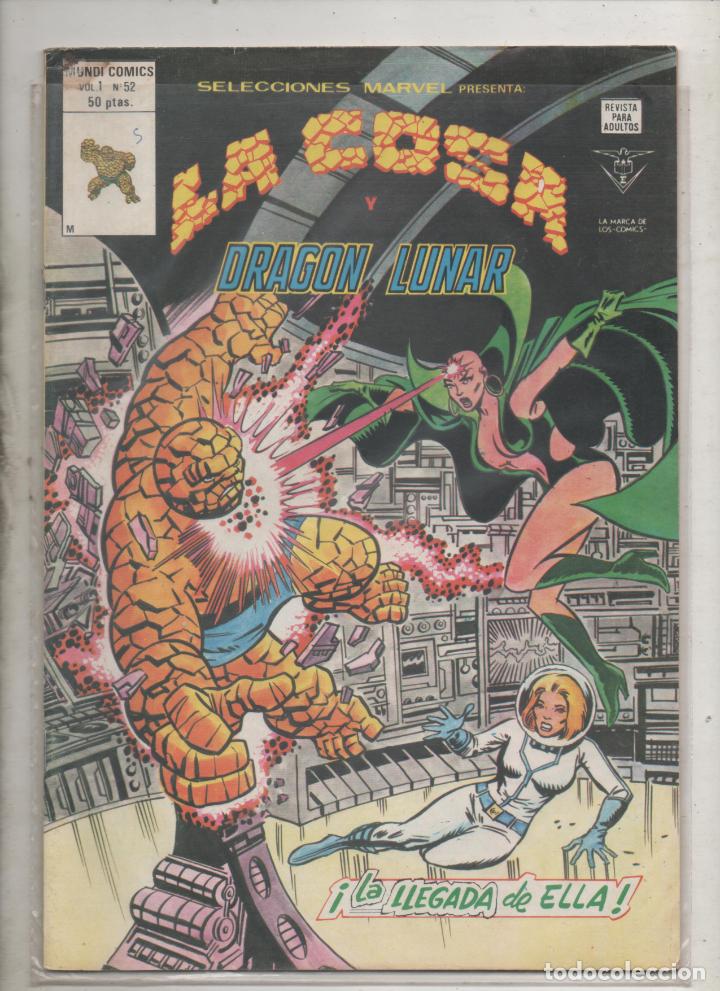 C&oacute;mics: SELECCIONES MARVEL PRESENTA: LA COSA Y DRAGON LUNAR - VOL.1 . N&ordm;52 -VERTICE . E2 - Foto 1