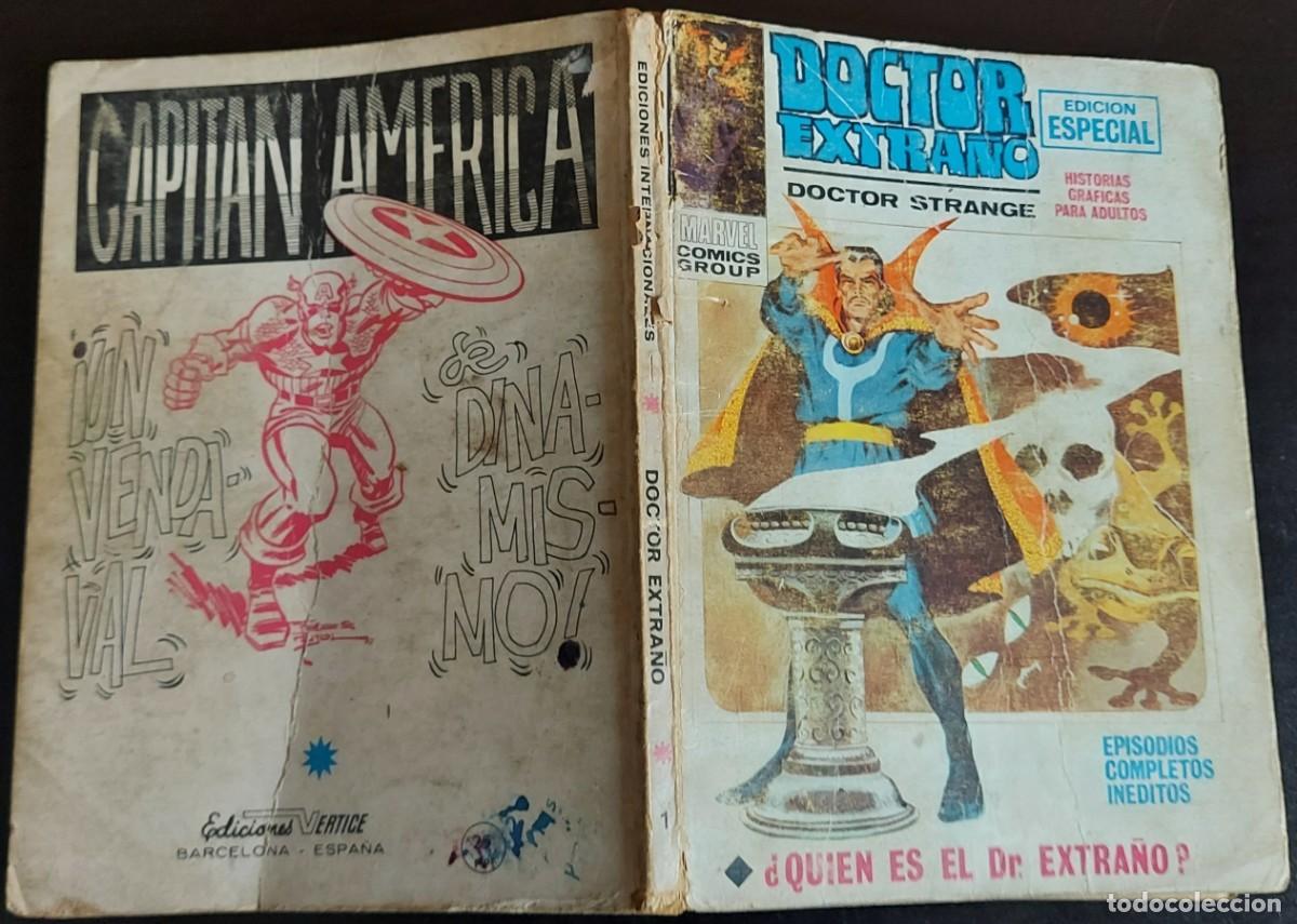 Fumetti: Doctor Extraño volumen 1 número 1 de Ediciones Vértice del Año 1970 ¿Quien es el Dr. Extraño?