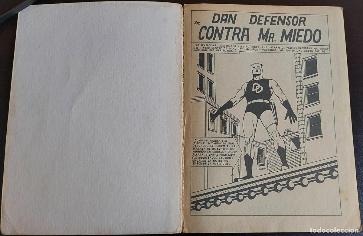 C&oacute;mics: Dan Defensor vol. 1 n&ordm; 3 - Ediciones V&eacute;rtice - A&ntilde;o 1969 - Contra Mr. Miedo - Foto 3