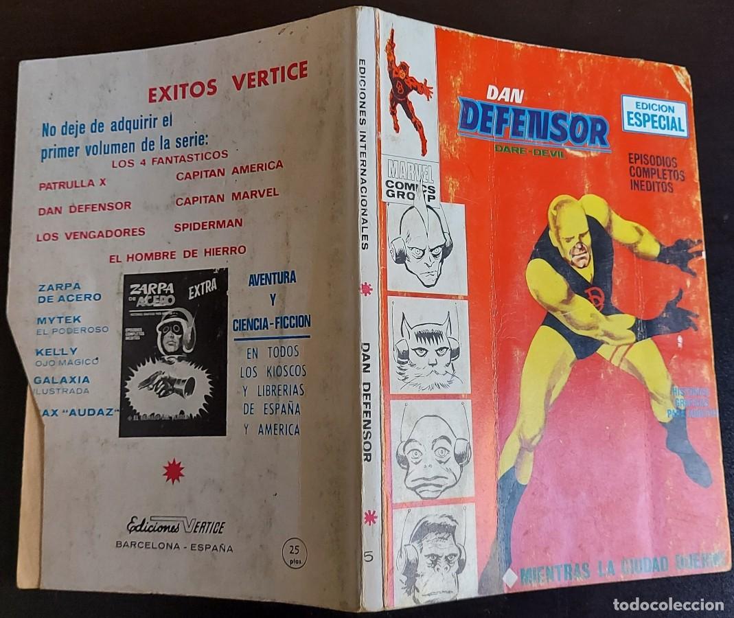 C&oacute;mics: Dan Defensor vol. 1 n&ordm; 5 - Ediciones V&eacute;rtice - A&ntilde;o 1969 - Mientras la Ciudad Duerme - Foto 1