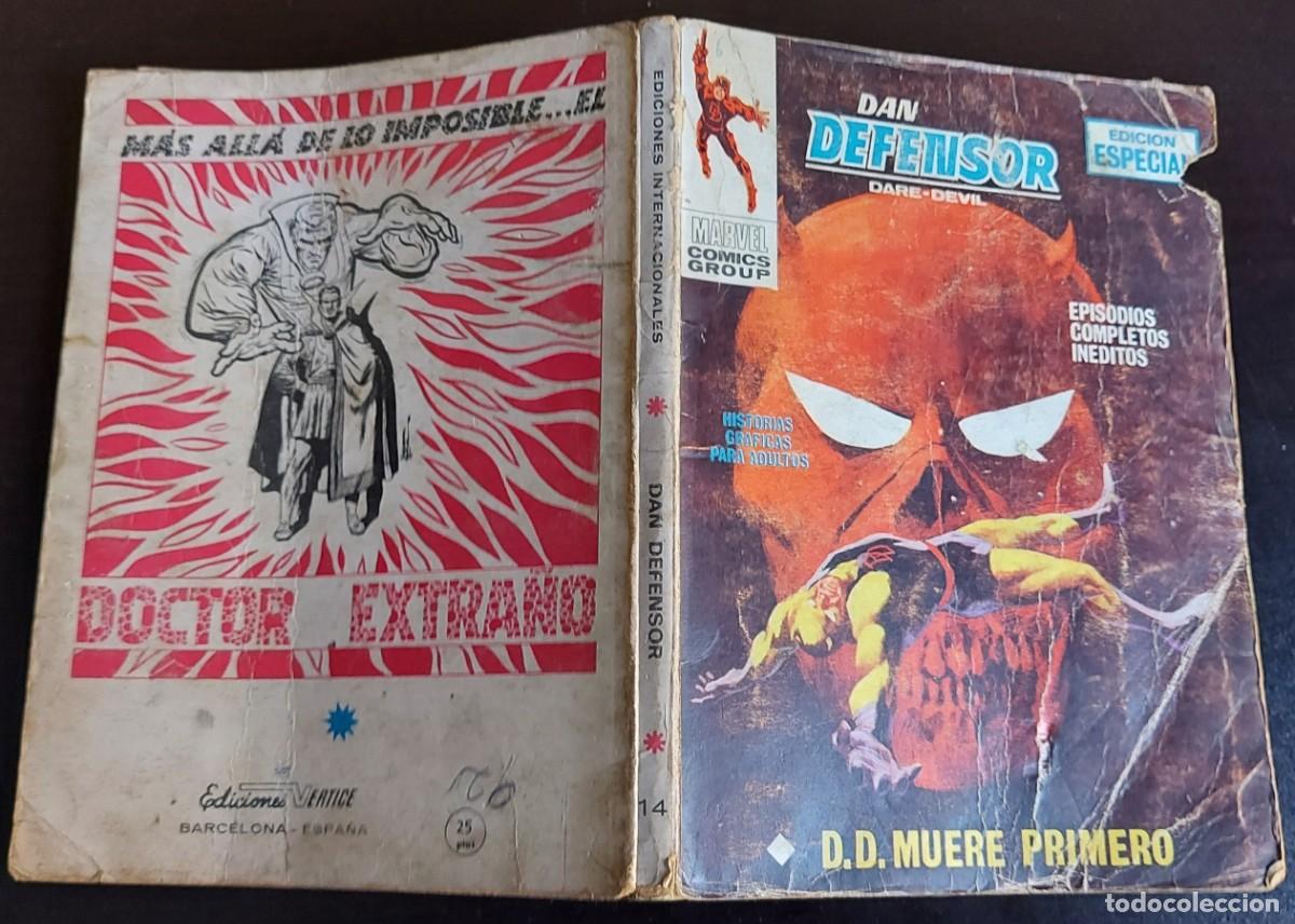 C&oacute;mics: Dan Defensor vol. 1 n&ordm; 14 - Ediciones V&eacute;rtice - A&ntilde;o 1970 - D. D. Muere Primero - Foto 1