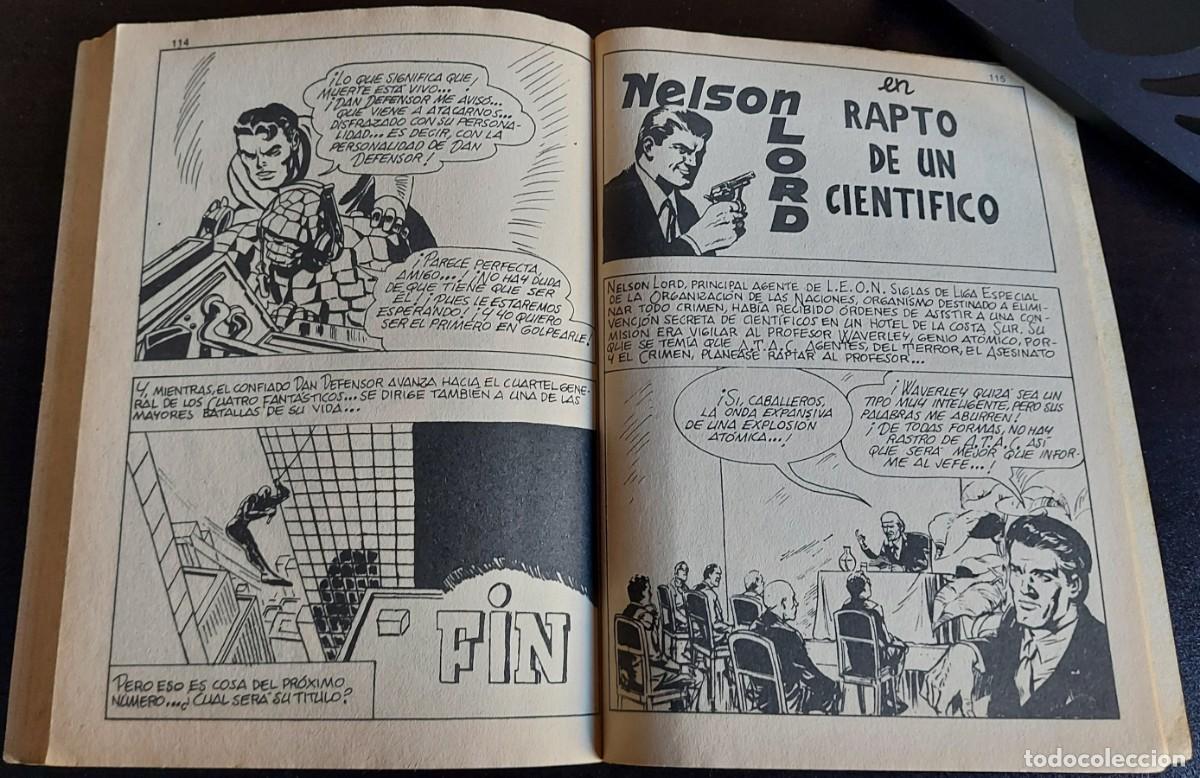 C&oacute;mics: Dan Defensor vol. 1 n&ordm; 15 - Ediciones V&eacute;rtice - A&ntilde;o 1970 - La C&aacute;rcel Viviente - Foto 4