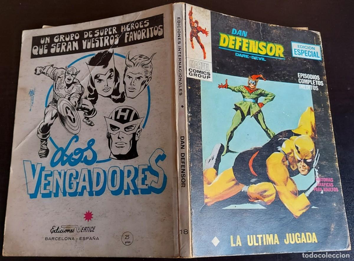 C&oacute;mics: Dan Defensor vol. 1 n&ordm; 18 - Ediciones V&eacute;rtice - A&ntilde;o 1971 - La &Uacute;ltima Jugada - Foto 1