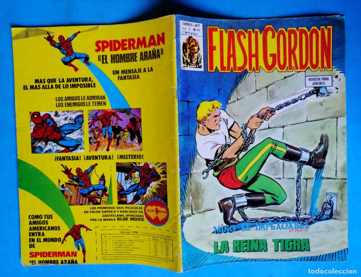 C&oacute;mics: FLASH GORDON - VOL. 1 - N&ordm; 41 - MING EL IMPLACABLE 2&ordf; PARTE LA REINA TIGRA - VERTICE - Foto 2