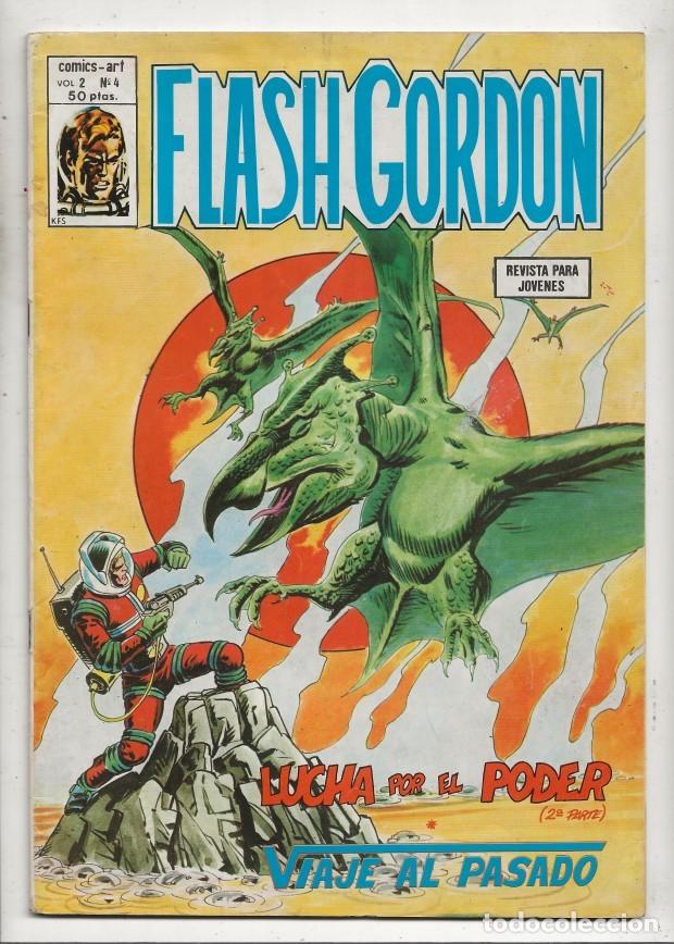 C&oacute;mics: FLASH GORDON - VOL. 2 - N&ordm; 4 - LUCHA POR EL PODER 2&ordf; PARTE - VERTICE 1979 BUEN ESTADO - Foto 1