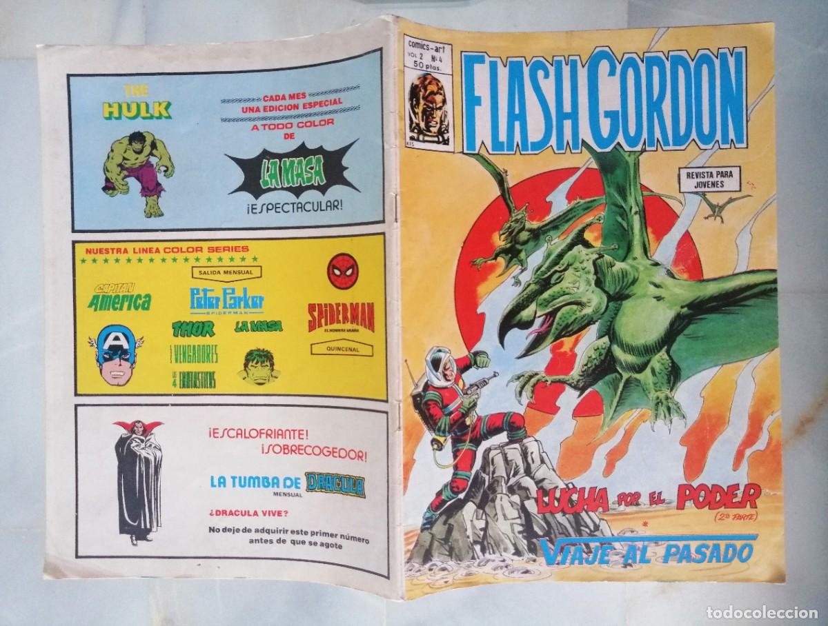 C&oacute;mics: FLASH GORDON - VOL. 2 - N&ordm; 4 - LUCHA POR EL PODER 2&ordf; PARTE - VERTICE 1979 BUEN ESTADO - Foto 3
