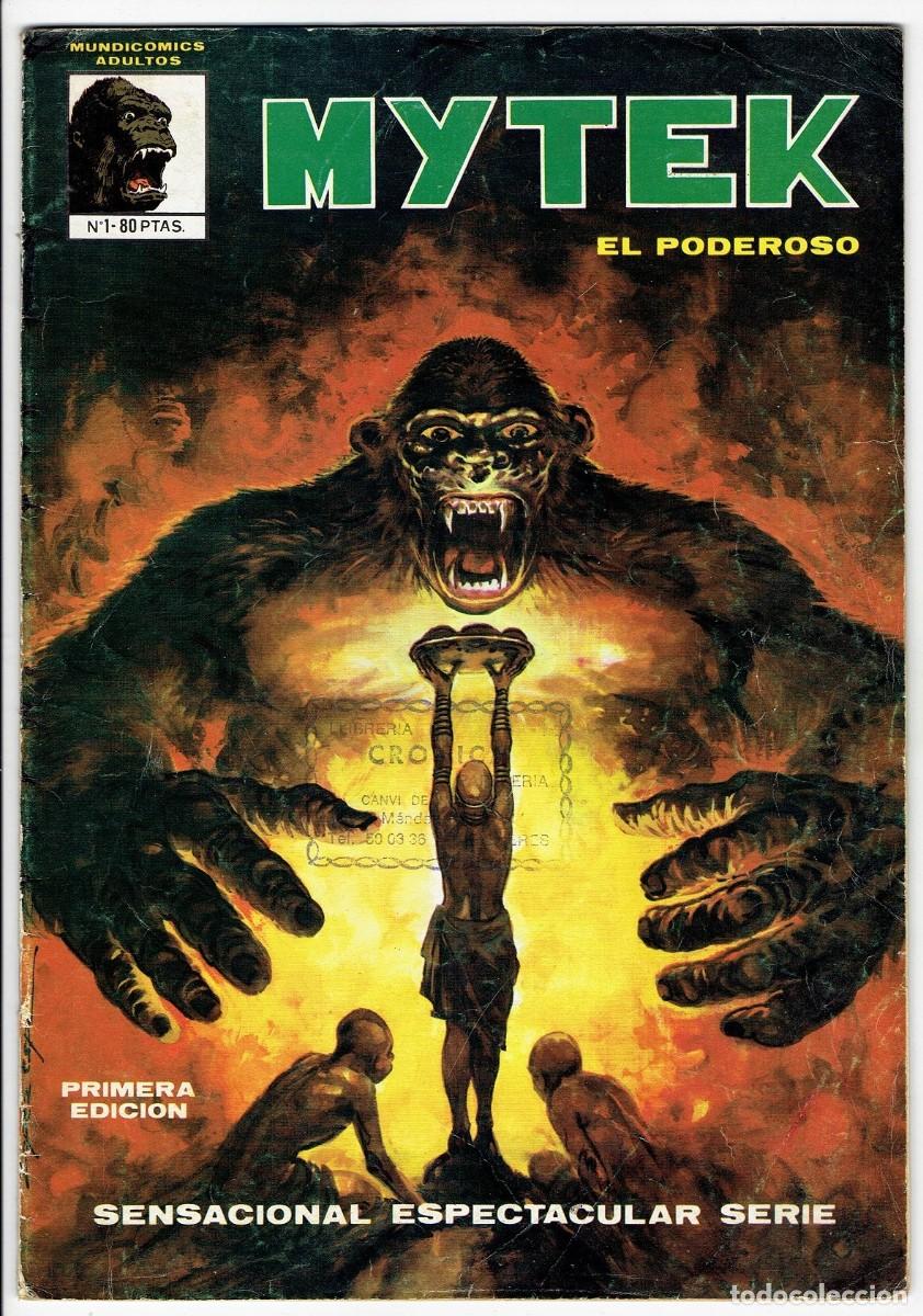 C&oacute;mics: MYTEK EL PODEROSO N&ordm; 1 - VERTICE/MUNDICOMICS 1981 - Foto 1