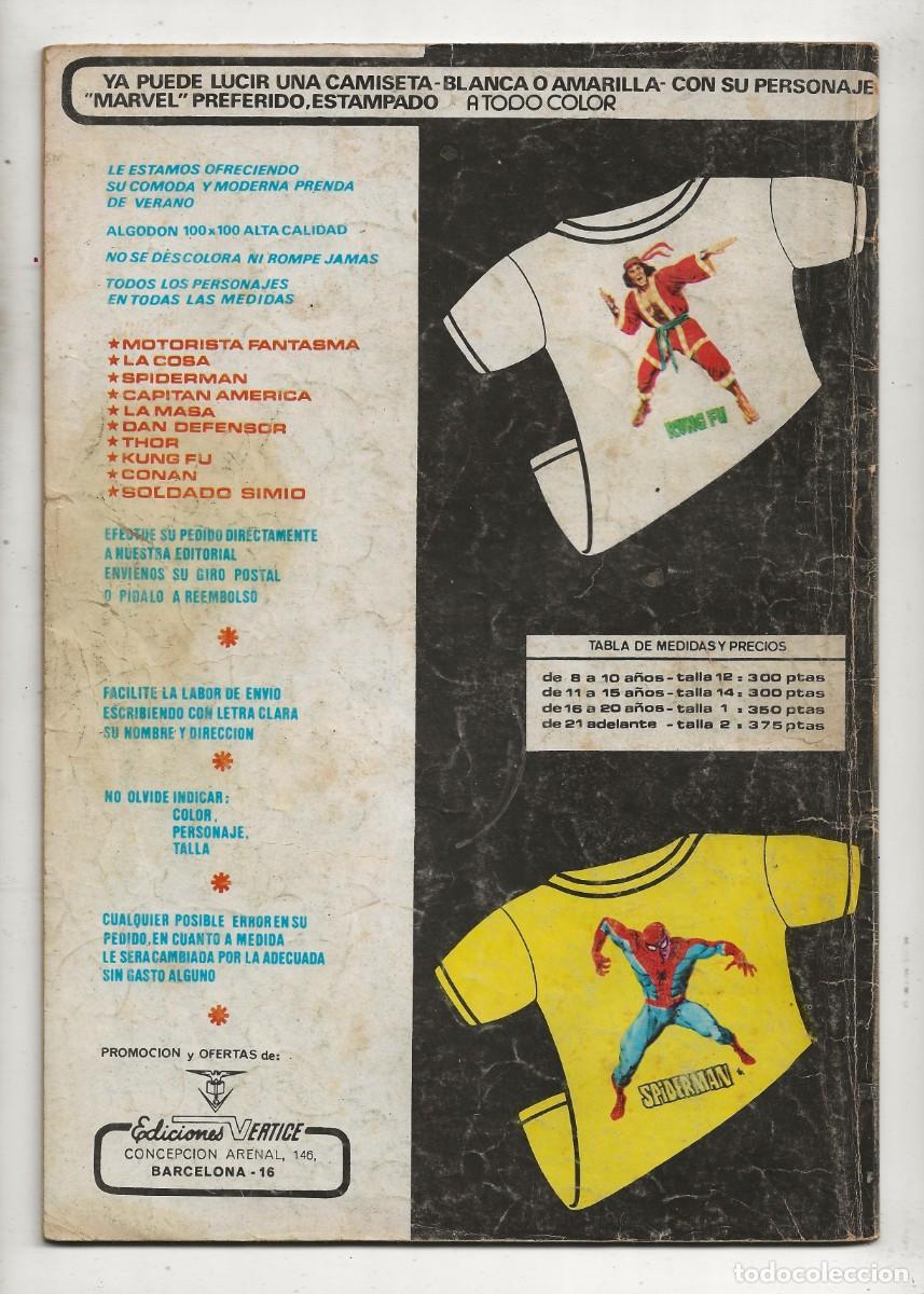 C&oacute;mics: POWER MAN VOL. 2 N&ordm; 31 - &iexcl; CRESCENDO ! - VERTICE 1976 - Foto 2