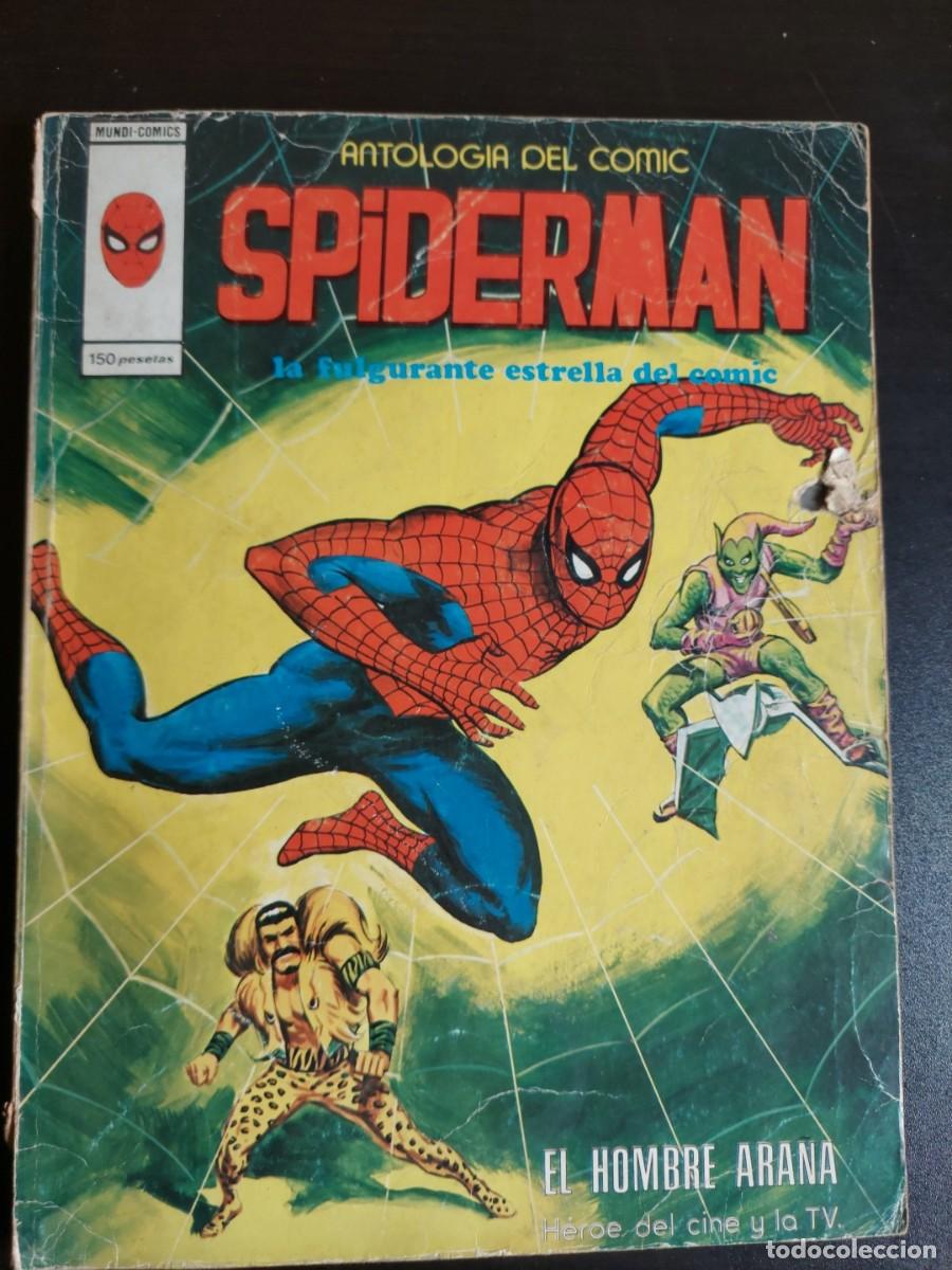 C&oacute;mics: Antologia del comic n&ordm; 12 Spiderman - Ediciones V&eacute;rtice 1978 - Foto 1