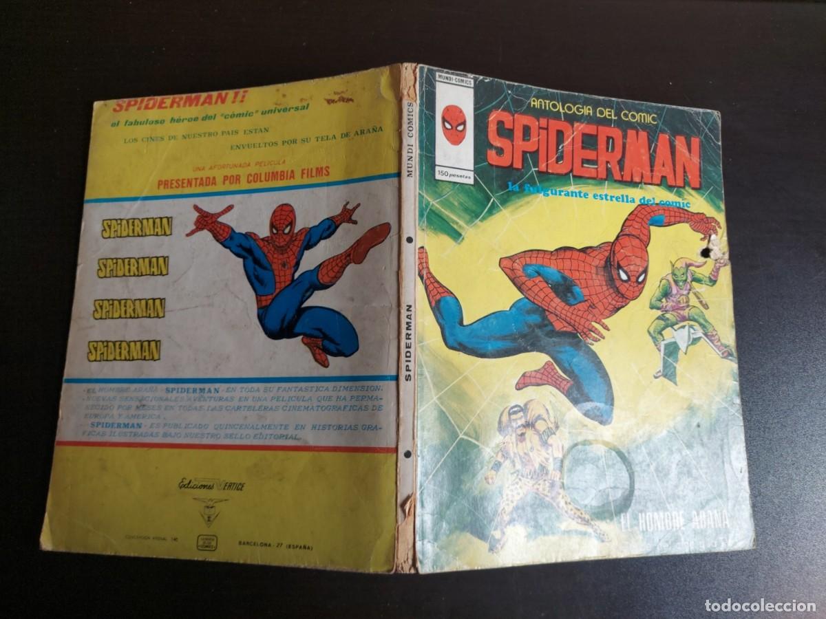 C&oacute;mics: Antologia del comic n&ordm; 12 Spiderman - Ediciones V&eacute;rtice 1978 - Foto 2