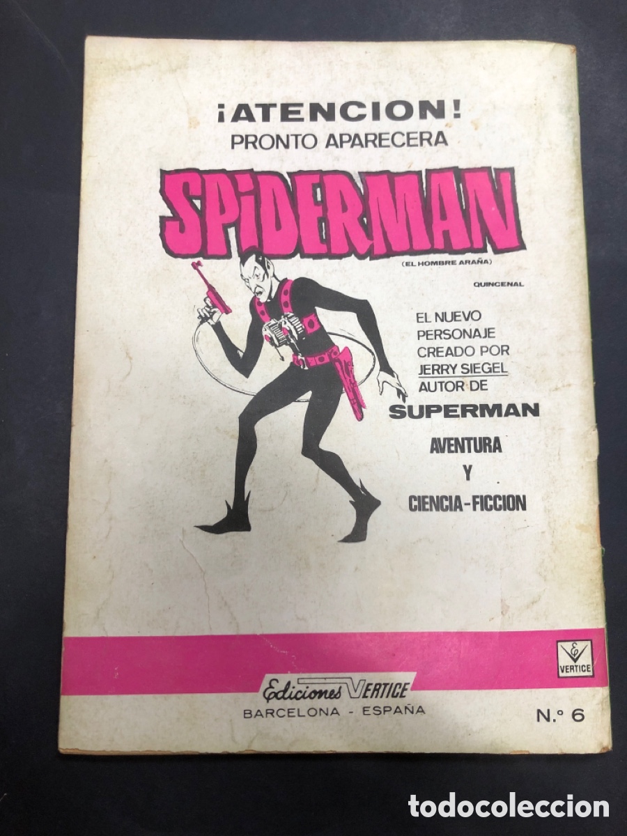 C&oacute;mics: COMIC SELECCIONES VERTICE DE AVENTURAS FORMATO GRAPA N&ordm; 6 - Foto 2