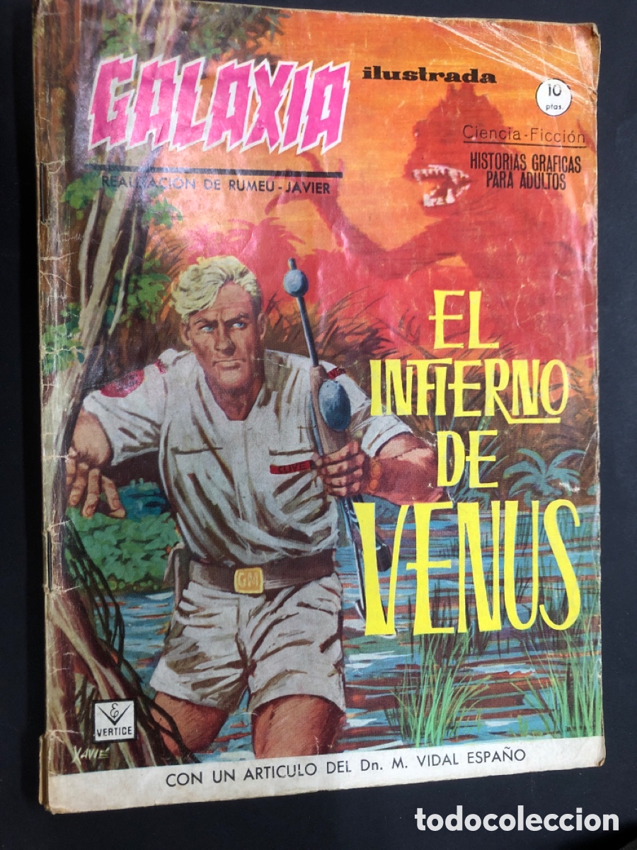 C&oacute;mics: COMIC GALAXIA N&ordm; 3 EDITORIAL VERTICE FORMATO GRAPA - Foto 1