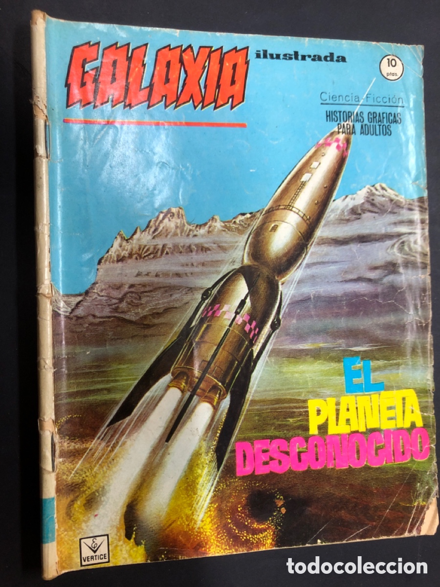 C&oacute;mics: COMIC GALAXIA N&ordm; 10 EDITORIAL VERTICE FORMATO GRAPA - Foto 1