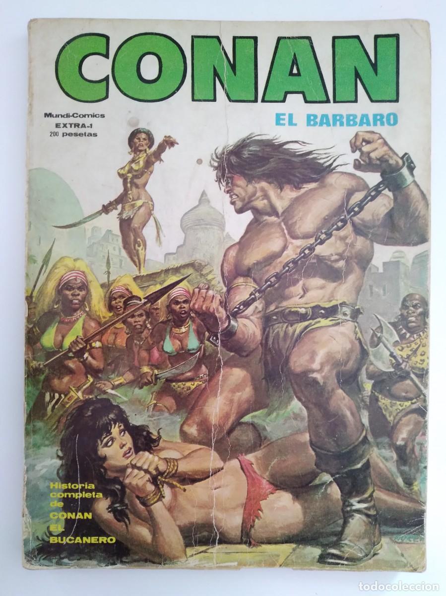 C&oacute;mics: CONAN EL B&Aacute;RBARO MUNDI COMICS EXTRA 1 V&Eacute;RTICE - Foto 1