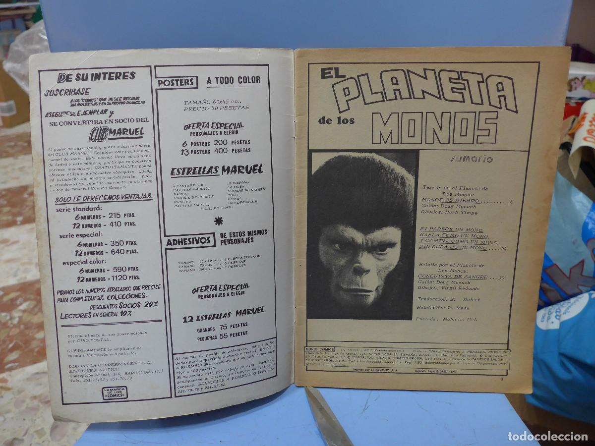 C&oacute;mics: EL PLANETA DE LOS MONOS N&deg; 27 MONOS DE HIERRO - Foto 3
