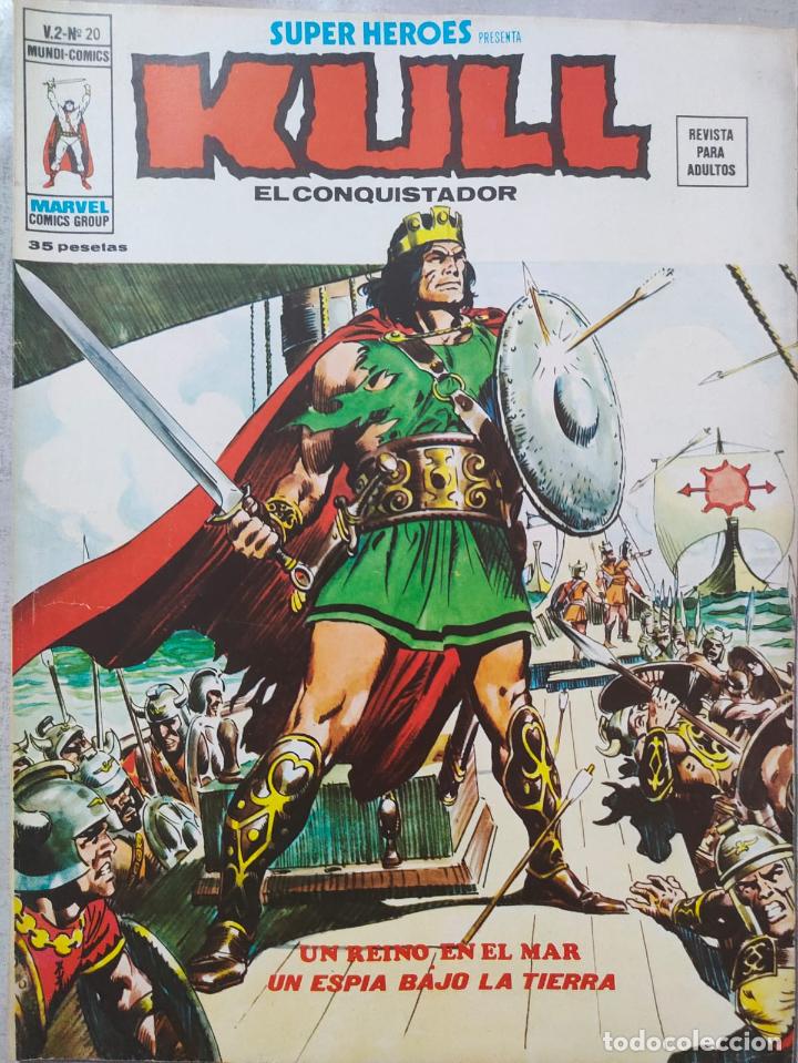 C&oacute;mics: SUPER HEROES PRESENTA KULL EL CONQUISTADOR NUMERO 20 VOL 2 - Foto 1