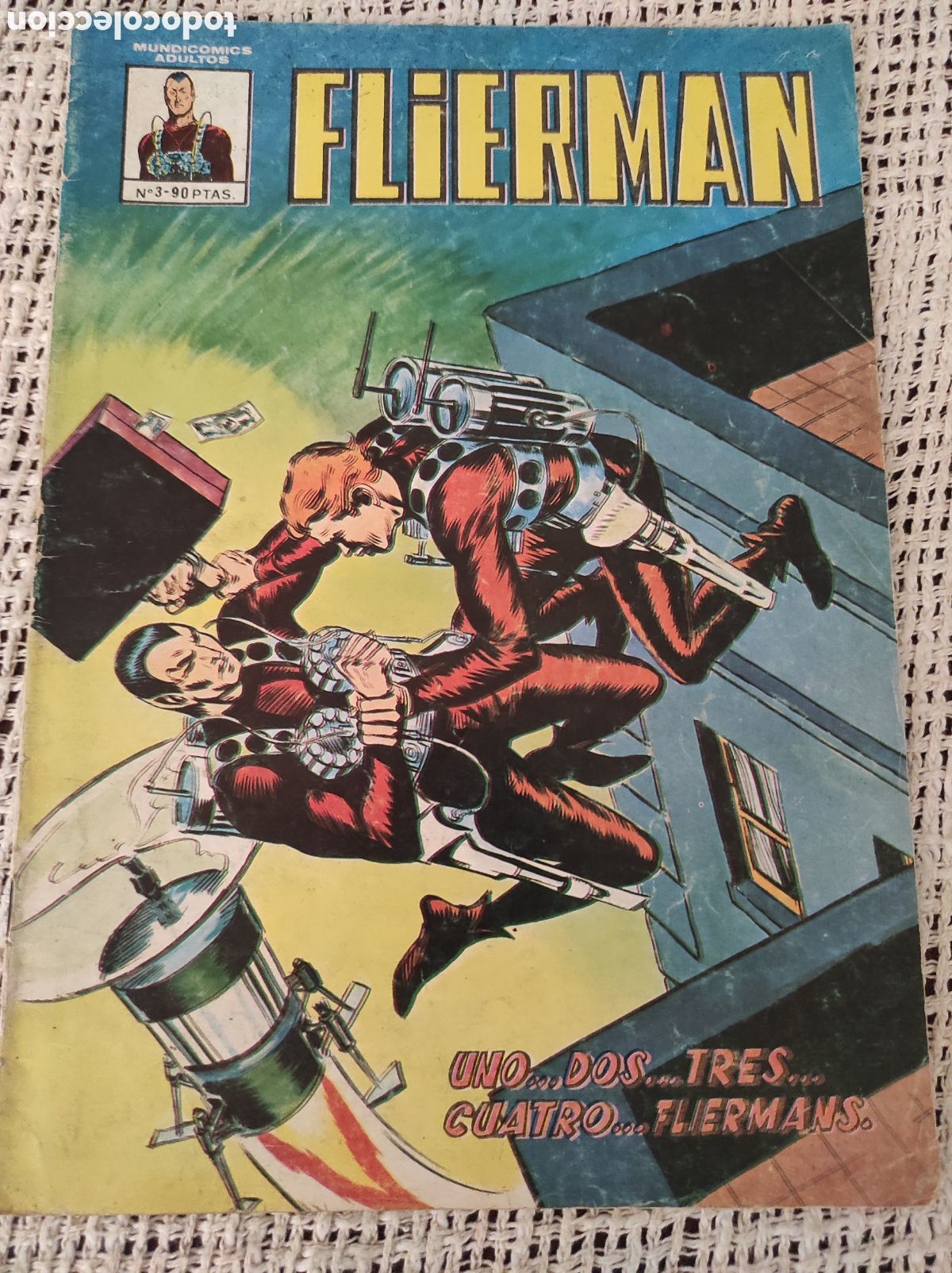 C&oacute;mics: FLIERMAN N&ordm; 3 -ED. VERTICE Mundicomics - Foto 1