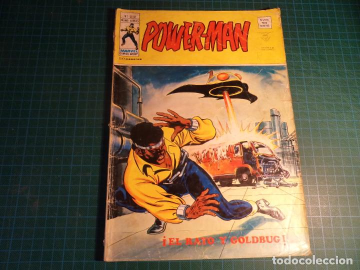 C&oacute;mics: Power-Man. N&deg;12. Vertice. Con se&ntilde;ales de uso. (Ref-09) - Foto 1
