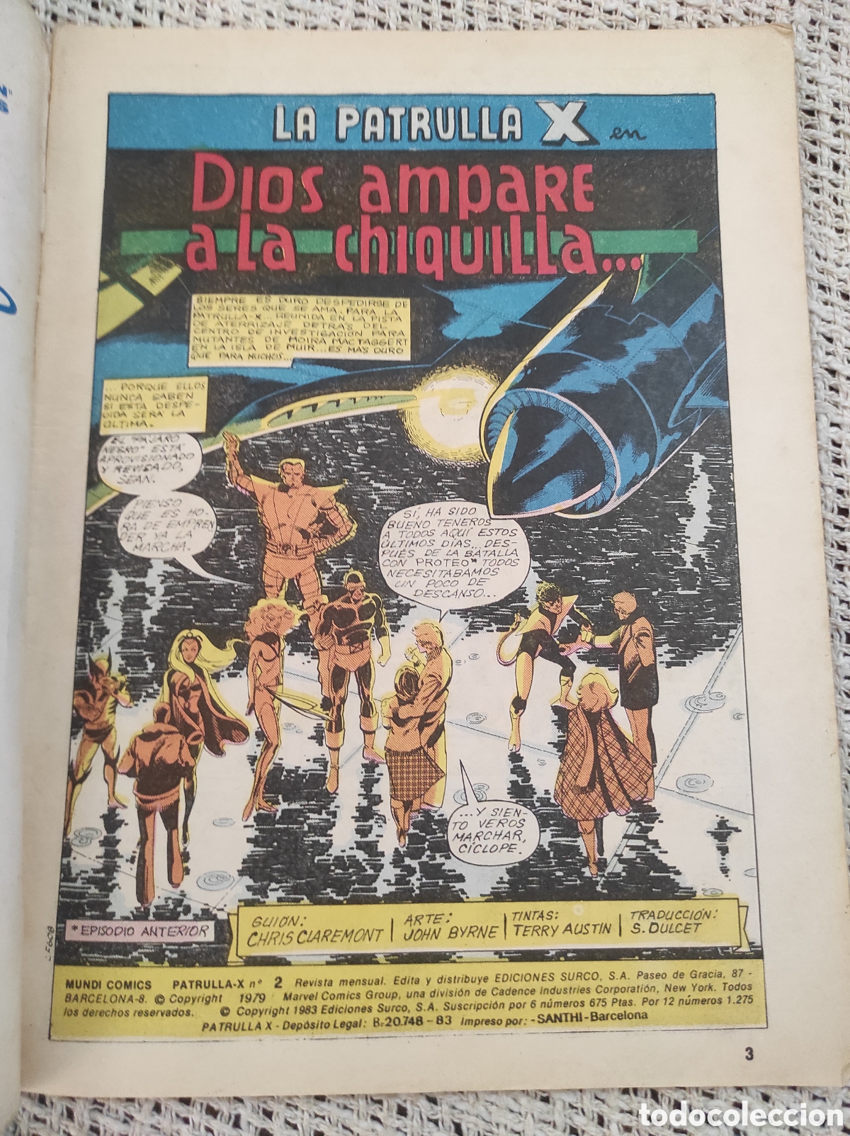 C&oacute;mics: PATRULLA-X N&ordm; 2 ED. VERTICE - SURCO - LINEA 83 - Foto 2
