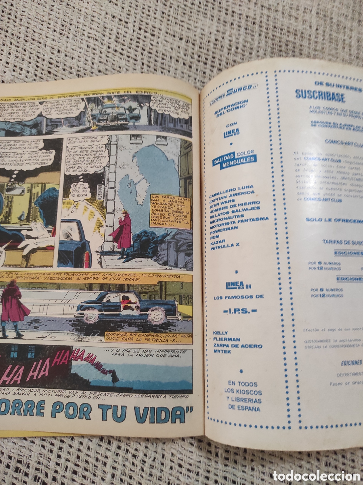 C&oacute;mics: PATRULLA-X N&ordm; 2 ED. VERTICE - SURCO - LINEA 83 - Foto 3