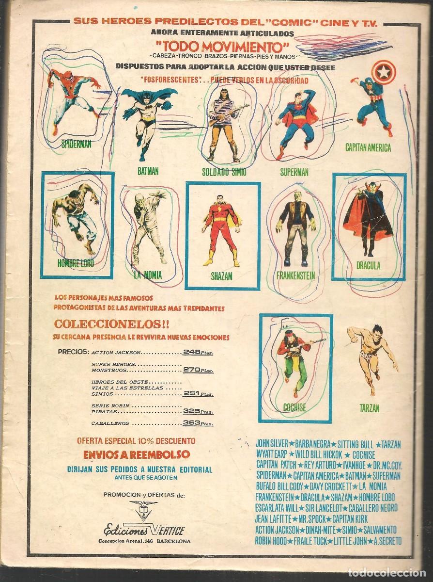 C&oacute;mics: DAN DEFENSOR. EXTRA DE NAVIDAD, 1976. MENTE OFUSCADA. MUNDI COMICS. (ST/A00) - Foto 2