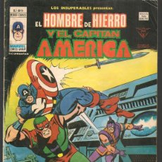 Cómics: LOS INSUPERABLES. V.1- Nº 14. HOMBRE DE HIERRO Y EL CAPITAN AMÉRICA. MUNDI COMICS. (ST/A00). Lote 396662884
