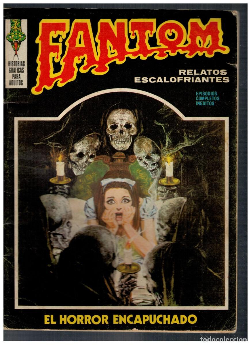 C&oacute;mics: FANTOM 9. - EL HORROR ENCAPUCHADO - V&Eacute;RTICE. PEDIDO M&Iacute;NIMO 10 &euro;. - Foto 1