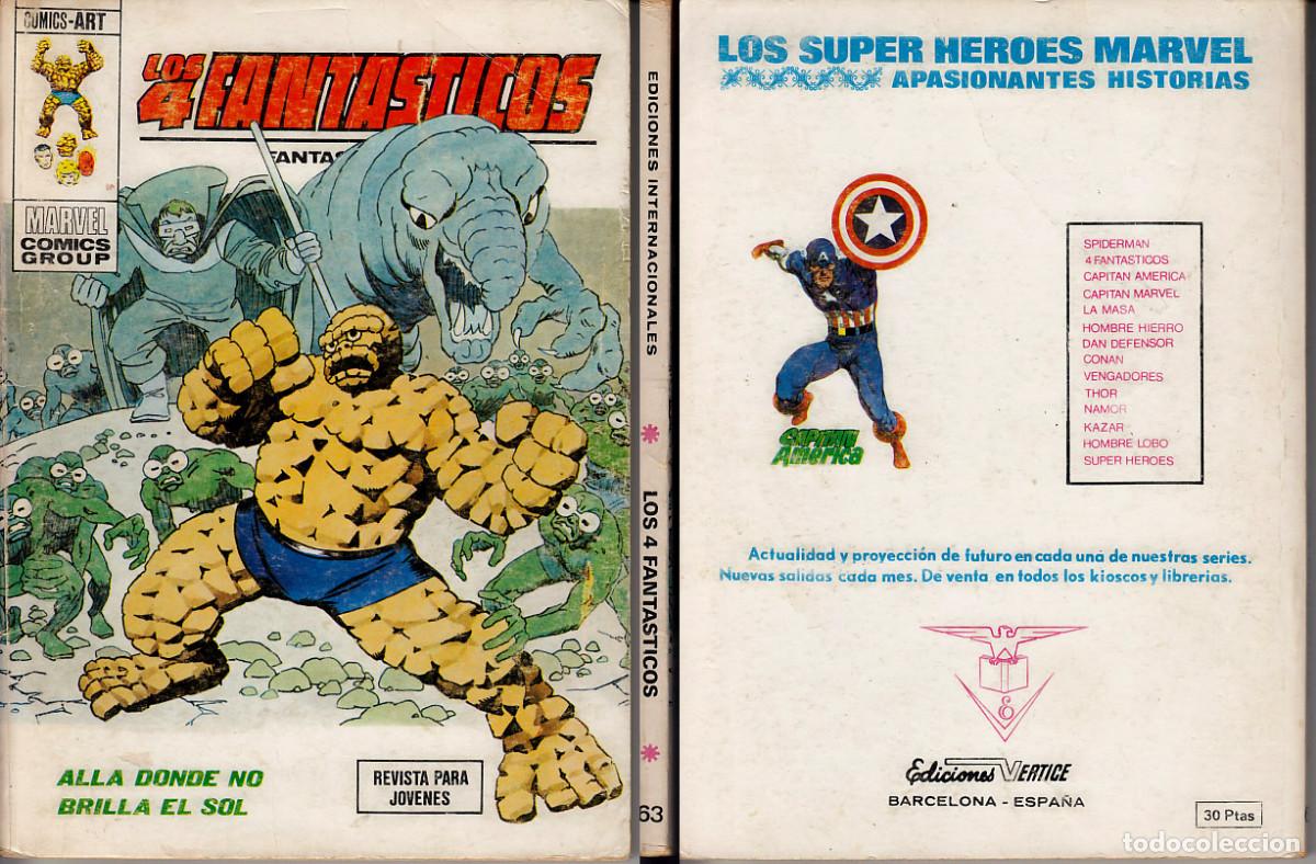 C&oacute;mics: Vertice V1 Los 4 Fantasticos 63 - Foto 1