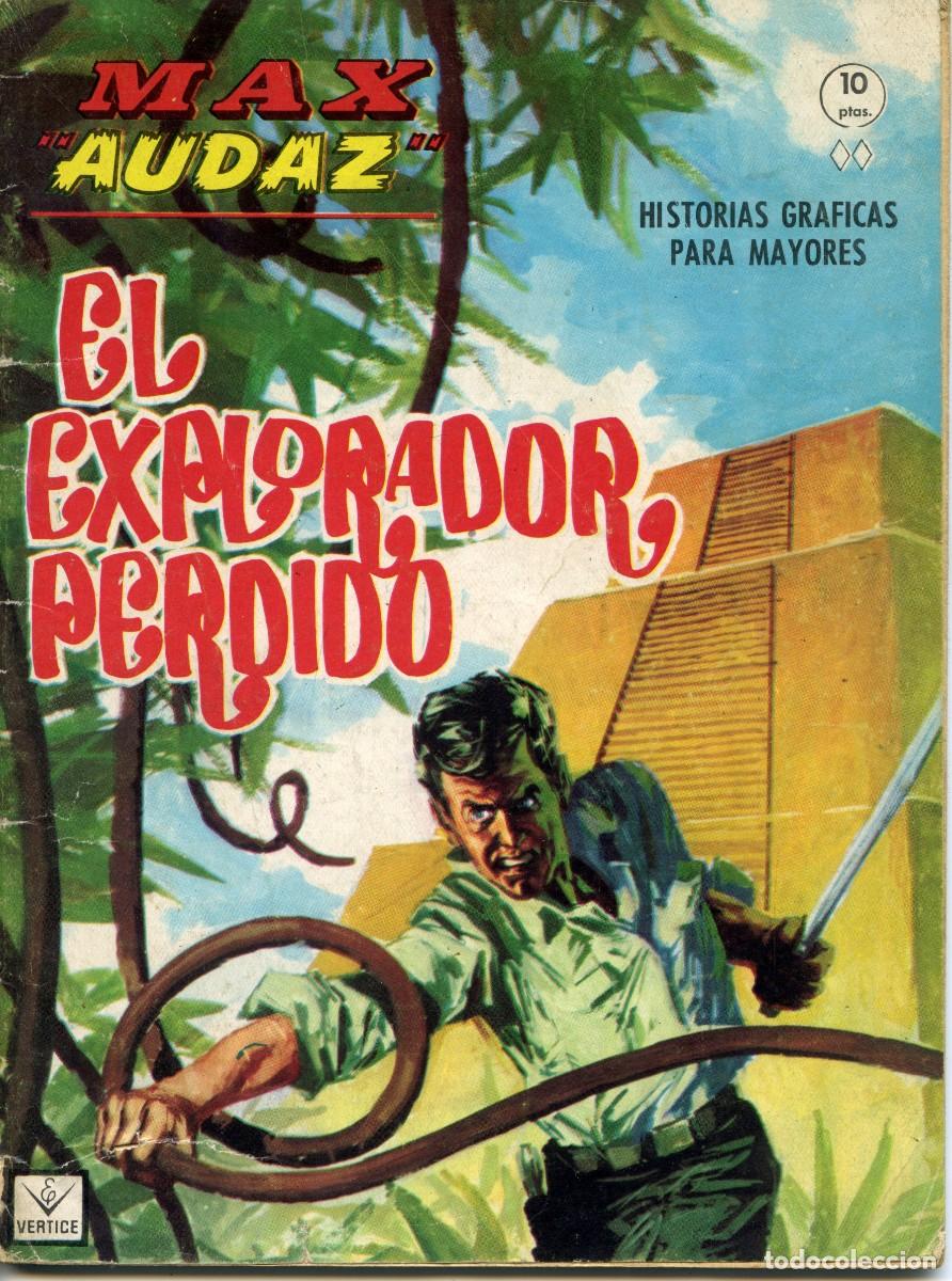 C&oacute;mics: MAX AUDAZ N&ordm; 14 - EL EXPLORADOR PERDIDO - V&Egrave;RTICE 1965 - Foto 1