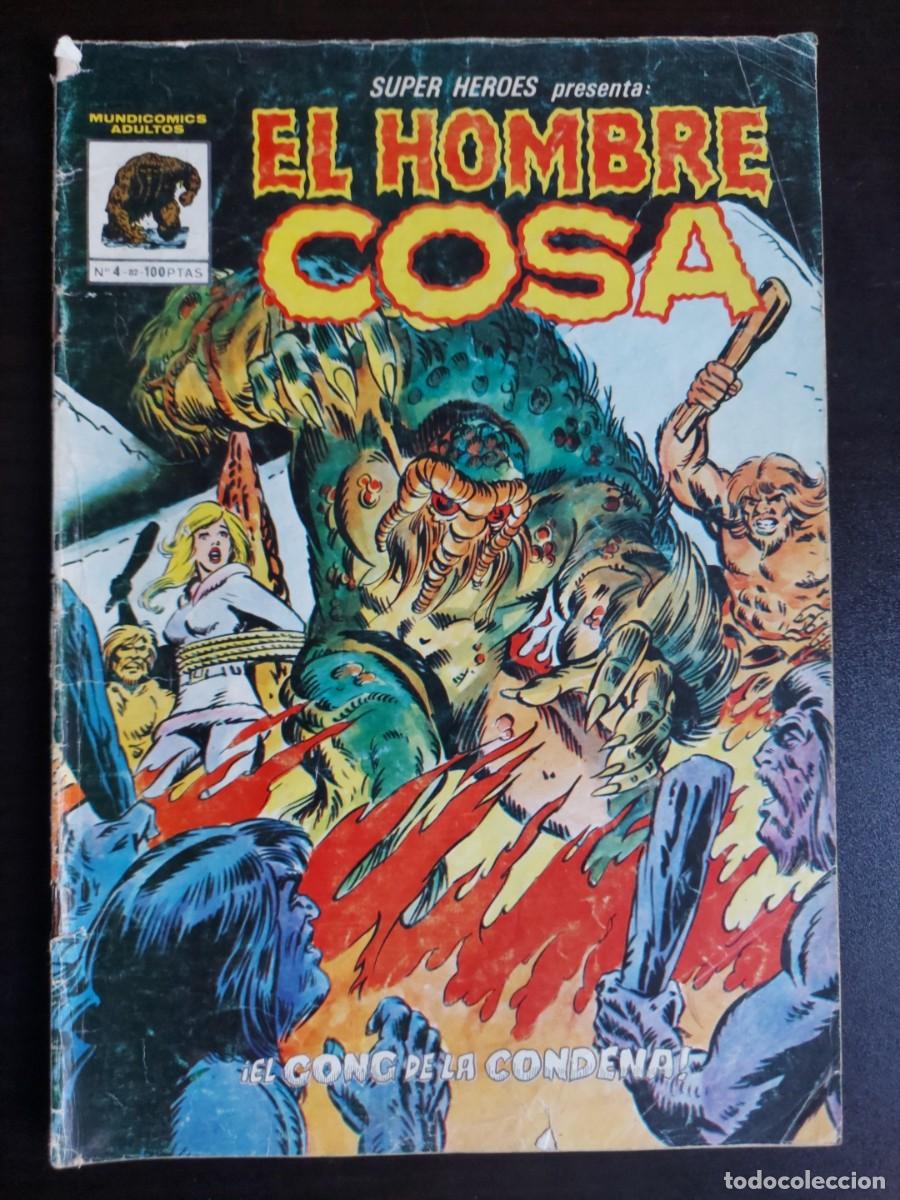 C&oacute;mics: Super H&eacute;roes n&ordm; 4 - El Hobre Cosa - Ediciones V&eacute;rtice - A&ntilde;o 1981 - Foto 1