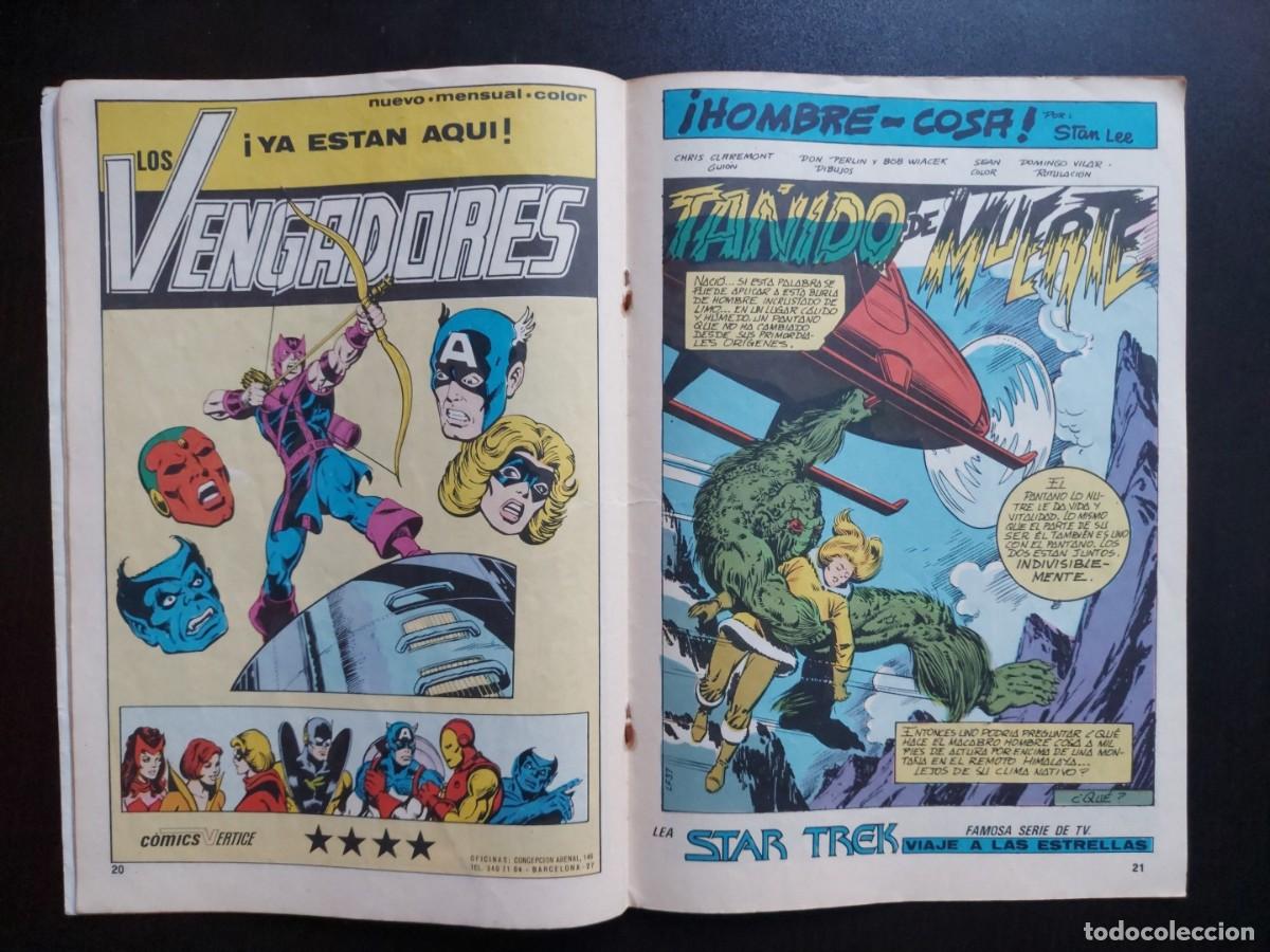 C&oacute;mics: Super H&eacute;roes n&ordm; 4 - El Hobre Cosa - Ediciones V&eacute;rtice - A&ntilde;o 1981 - Foto 5