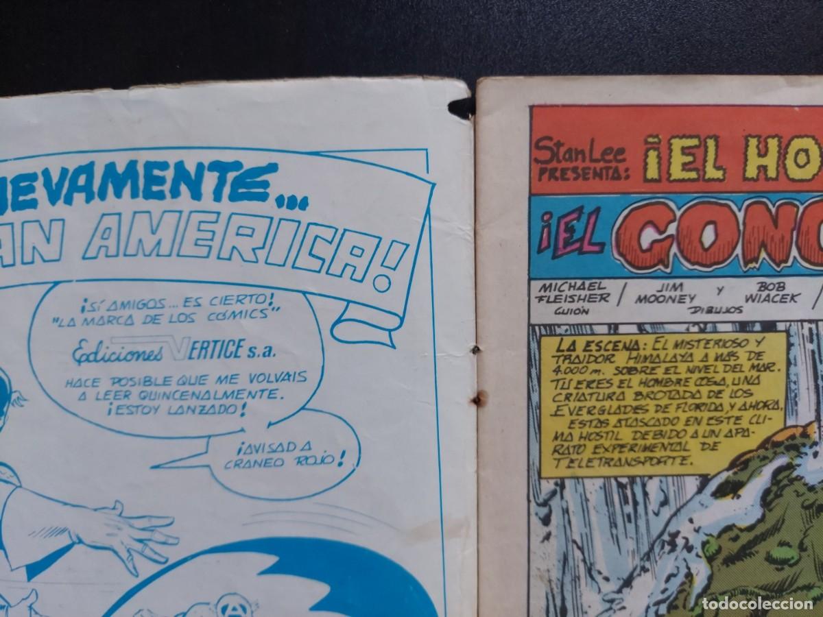 C&oacute;mics: Super H&eacute;roes n&ordm; 4 - El Hobre Cosa - Ediciones V&eacute;rtice - A&ntilde;o 1981 - Foto 8